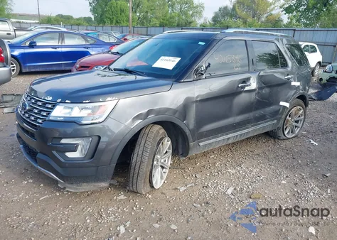 2017 Ford Explorer Limited z USA, uszkodzony, nr VIN 1FM5K7F80HGC68972